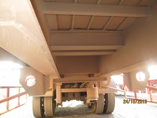 ขายหางพื้นเรียบ3เพลา-มีถุงลมยกล้อได้-RCKรุ่งเจริญสภาพพร้อมใช้---ลดราคาแล้ว-440,000---