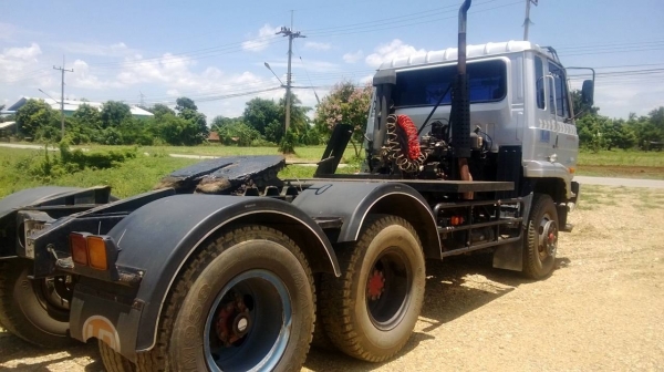 ขายหัวลาก 10 ล้อ 2 เพลา พร้อมหางโรเบส NISSAN CW430 หาง 2 เพลา ปี.54 มีสะพานไฮโรลิคสวยๆ จัดแน้นได้