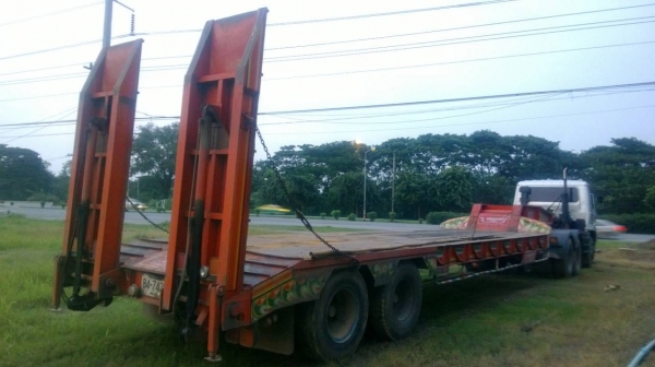 ขายหัวลาก 10 ล้อ 2 เพลา พร้อมหางโรเบส NISSAN CW430 หาง 2 เพลา ปี.54 มีสะพานไฮโรลิคสวยๆ จัดแน้นได้