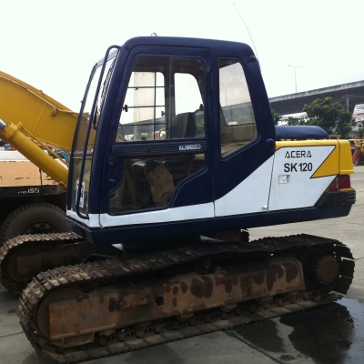 kobelco mark 3  sk 120 รถเก่านอกขายถูก