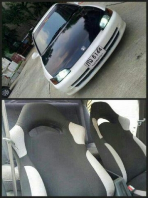 ขายCIVIC EGเครืองB18C VTECติดLPGหัวฉีดMAX TE37เบาะSUBARUแท้128000