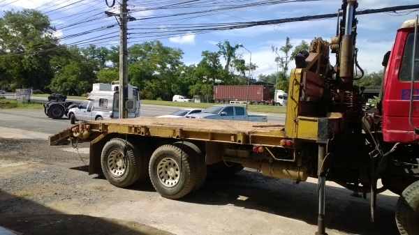 10ล้อ2เพลาNISSAN UD CW30M ติดเครน5ตัน5ปลอก.SUPER TADANO... 10ล้อ2เพลาNISSAN UD CW30M ติดเครน5ตัน5ปลอก.SUPER TADANO...