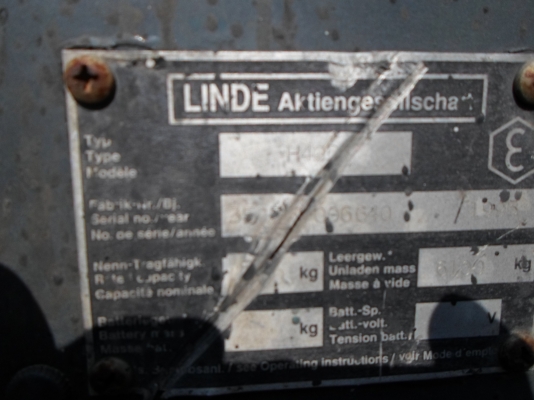 ขาย รถฟอร์คลิฟต์ LINDE 4 ตัน ขาย รถฟอร์คลิฟต์ LINDE 4 ตัน