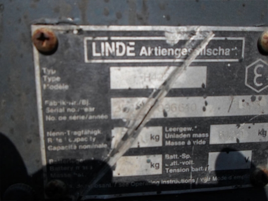 ขาย รถฟอร์คลิฟต์ LINDE 4 ตัน ขาย รถฟอร์คลิฟต์ LINDE 4 ตัน