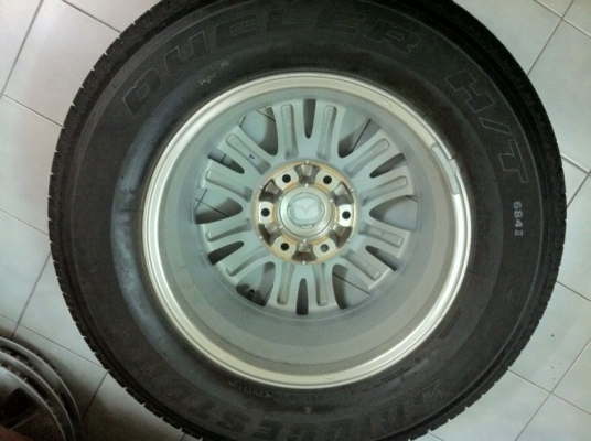 ขายล้อแม็ก Mazda BT50 17นิ้ว พร้อมยาง 265 ปี 13 ขายล้อแม็ก Mazda BT50 17นิ้ว พร้อมยาง 265 ปี 13