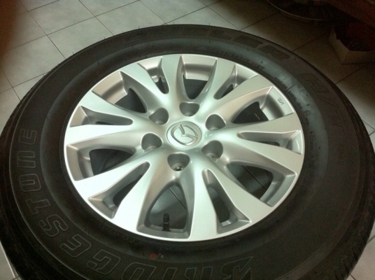 ขายล้อแม็ก Mazda BT50 17นิ้ว พร้อมยาง 265 ปี 13