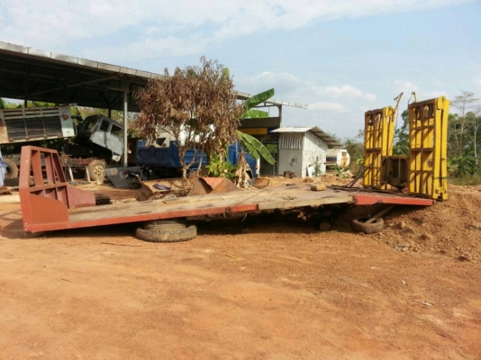 ขายด่วน หางเทเลอร์ขึ้น รถเกี่ยวข้าว อุปกรณ์ครบพร้อมติดตั้ง ปั๊มปั่นไฟฟ้า กระบอกครบ ถูกสุดๆ