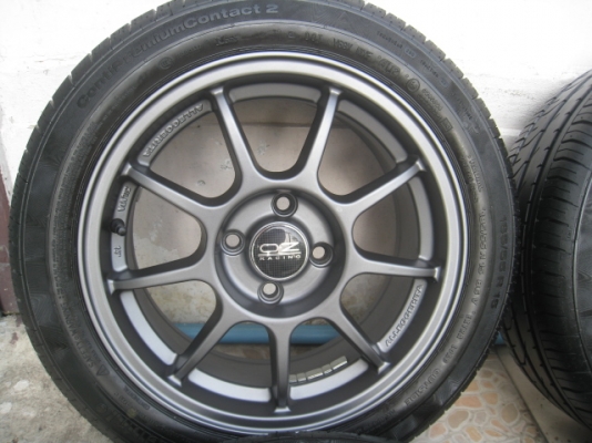 ขายล้อแม็ก OZ racing allegger 15"x6.5" et35 4รู100+ยางปี4112 ล้อแม็กใส่แค่วันเดียวส่วนยางเป็นยางป้ายแดง วิ่งประมาณ 600กว่ากิโลครับ  สนใจติดต่อเล็กคลองสาม (081-3747940)