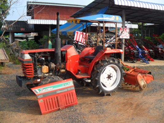 ขายรถไถคูโบต้า L1-18 2เพลา สภาพเยี่่ยม พร้อมโรตารี่