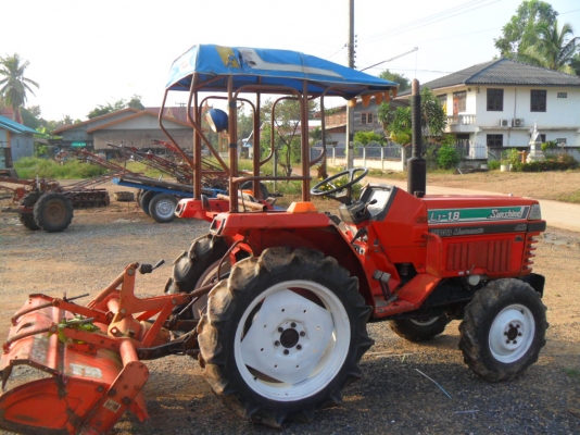 ขายรถไถคูโบต้า L1-18 2เพลา สภาพเยี่่ยม พร้อมโรตารี่