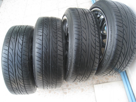 ขายล้อแม็กมือสอง Club Liner R9 17"x7.5" หน้า et42 หลัง et38 4รู100 +ยางยางสัปดาห์ที่35 ปี12  สนใจติดต่อเล็กคลองสาม (081-3747940)