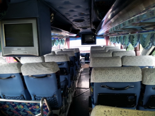 รถบัส 8 ล้อ VIP สภาพพร้อมใช้ เครื่องสแกนเนีย k112  310 แรงม้า