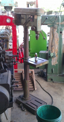 Sell> สว่านแท่น ตัวสูงครับ ไฟบ้าน 220 V พร้อมใช้งานครับ กำแพงแสน นครปฐม