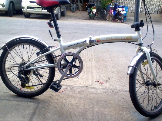 รถจักรยานพับได้ 20 นิ้ว มีเกียร์