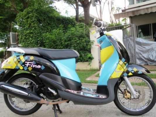 4  เดือน  Yamaha Fino 2013 สวย ใหม่  เดิมแท้ดี ไม่มีบิลด์ เพียง 22,900 บาทเท่านั้น