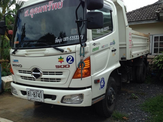 ขายดาวรถ HINO 6ล้อดั้ม  QDR 500    เบอร์ติดต่อ 081-5353318
