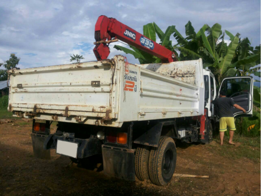 ขาย รถบรรทุก ISUZU DEACA ติดเครน