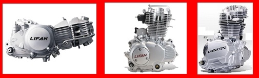 ขายเครื่องยนต์ LIFAN LONCIN L&amp;P อะไหล่นำเข้าจากจีน