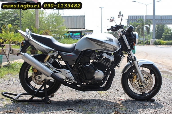 แม็กสิงห์บุรี//CB400 V-TEC3 ปี2005 สภาพสวยใสๆ เดิมๆ อินวอยพร้อม สรรพาสมิต 119000 ด่วน