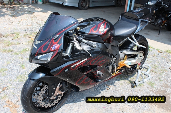 แม็กสิงห์บุรี//CBR1000RR ปี2005 สภาพสวย โหด หล่อ ซิ่งๆ มีของแต่ง พร้อม สรรพาสมิตแท้ๆ 220000