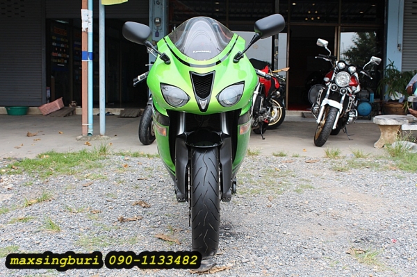แม็กสิงห์บุรี//KAWASAKI ZX6RR ปี2007 สภาพสวยๆ พร้อมใช้ ทะเบียนแท้โอนขนส่ง 295000 ด่วน