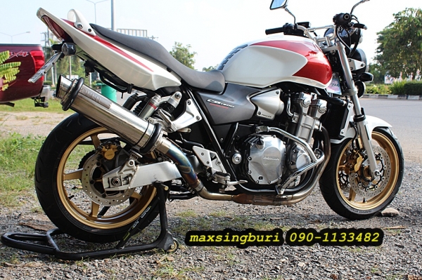 แม็กสิงห์บุรี//CB1300 ปี2004 สภาพสวยๆ พร้อมของแต่ง ทะเบียนแท้ๆ โอนขนส่ง 295000 (รับเทิร์น)