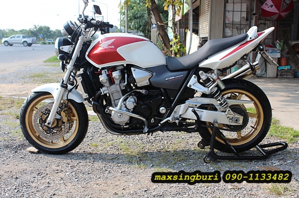 แม็กสิงห์บุรี//CB1300 ปี2004 สภาพสวยๆ พร้อมของแต่ง ทะเบียนแท้ๆ โอนขนส่ง 295000 (รับเทิร์น)