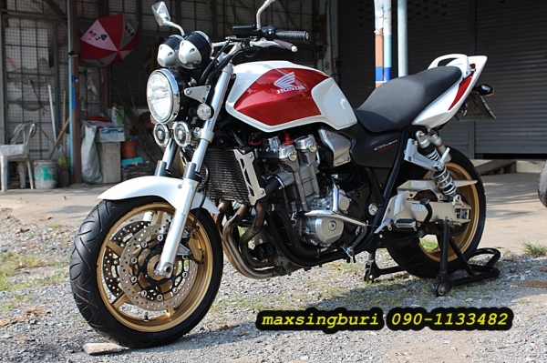 แม็กสิงห์บุรี//CB1300 ปี2004 สภาพสวยๆ พร้อมของแต่ง ทะเบียนแท้ๆ โอนขนส่ง 295000 (รับเทิร์น)