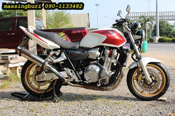 แม็กสิงห์บุรี//CB1300 ปี2004 สภาพสวยๆ พร้อมของแต่ง ทะเบียนแท้ๆ โอนขนส่ง 295000 (รับเทิร์น)