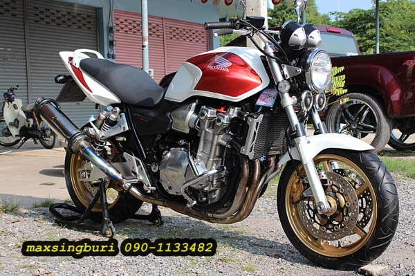 แม็กสิงห์บุรี//CB1300 ปี2004 สภาพสวยๆ พร้อมของแต่ง ทะเบียนแท้ๆ โอนขนส่ง 295000 (รับเทิร์น)