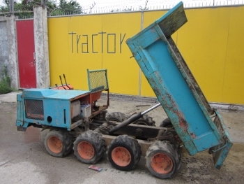 รถบรรทุกล้อยาง Dumper ยกดั๊มแบบไฮโดรลิค 8 ล้อ KUBOTA: RC15FD เครื่องยนต์ดีเซล 3 สูบ พร้อมใช้งาน = ราคา 158,000 บาท รถบรรทุกล้อยาง Dumper ยกดั๊มแบบไฮโดรลิค 8 ล้อ KUBOTA: RC15FD เครื่องยนต์ดีเซล 3 สูบ พร้อมใช้งาน = ราคา 158,000 บาท