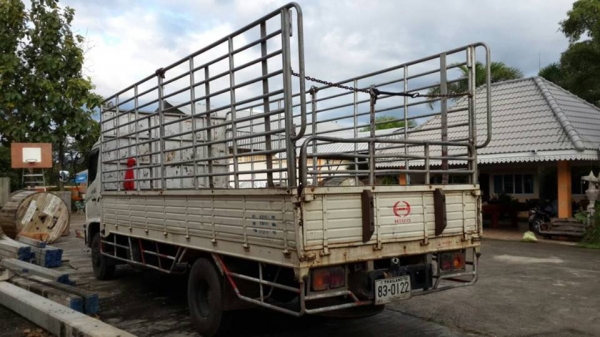 HINO 175 แรงม้า กระบะบรรทุก 6 ล้อ