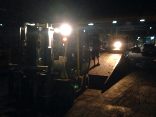 **ส่งลูกค้านนทบุรี** KOMATSU FD30-12 แผงงาสไลท์+งา