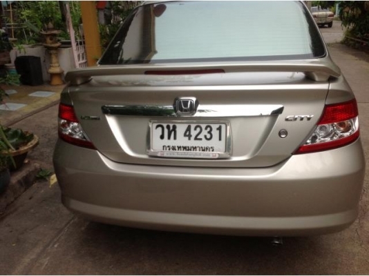 รถบ้าน เจ้าของขายเอง HONDA, CITY 1.5 E (AS) i-DSI ปี03เกียร์ออโต้ รถบ้าน เจ้าของขายเอง HONDA, CITY 1.5 E (AS) i-DSI ปี03เกียร์ออโต้