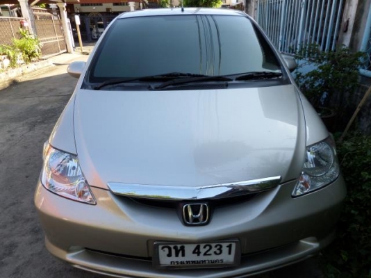 รถบ้าน เจ้าของขายเอง HONDA, CITY 1.5 E (AS) i-DSI ปี03เกียร์ออโต้ รถบ้าน เจ้าของขายเอง HONDA, CITY 1.5 E (AS) i-DSI ปี03เกียร์ออโต้