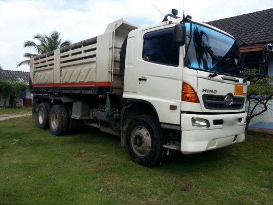 รถฮีโน่ 10 ล้อดั้ม FM2P  320 แรงม้า ปี 49 ราคาลดแล้วน่ะคับเหลือ 2,300,000 บาท สนใจติดต่อ 081 - 6079515