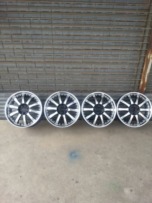 แม็กขอบ 17 4รู100/114 ครบชุด