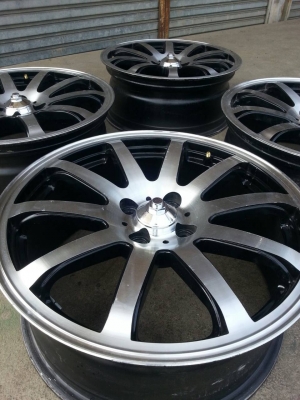 แม็กขอบ 17 4รู100 ครบชุด