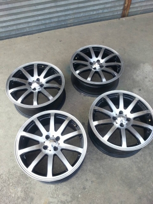 แม็กขอบ 17 4รู100 ครบชุด