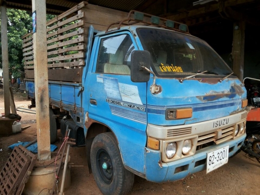 **145,000 บ. ต่อรอง**ขาย 4ล้อกลาง ISUZU TL85 เครื่องเดิม เกียร์เดิม แน่นแรงดี เกียร์ไม่มีหลุด เบรคลมถังใหญ่ ช่วงล่างเฟืองท้ายNKR 88 เพลาลอย สโลวกลาง คัสซีดีไม่มีผุ ไม่มีดาม ข้างซ้ายมีตามดบ้าง ยางสวย4เส้น กระบะพื้นสวยคอกไม้เกษตรสวยไม่มีผุ หัวบางเดิม สีมีลอ