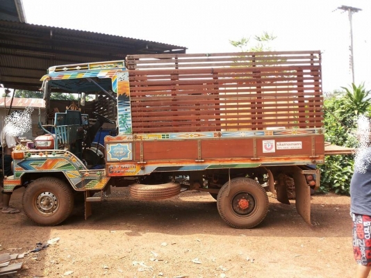 **185,000 บ.ต่อรอง**ขาย แต๋น 4ล้อ สวยๆ เครื่องKUBOTA RT120 12แรง แน่นดีติดง่าย มีไดสตาร์ท เกียร์ BUช่วงล่างใหญ่ คานหน้าelf  คัสซีหน้า4 สโลว เฟืองท้าน NKR 88 หัวการ์ตูน ยางสวย5เส้น กระบะคอกไม้พื้นไม้เกษตรสวยไม่มีผุ มีหลังคา ต่อจากพิมาย หัวสวย แถมเครื่องเสี