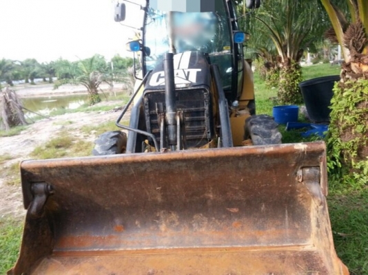 รถตัก CAT 422E  ตักหน้า , ขุดหลัง.   สนใจติดต่อ 081 - 6079515