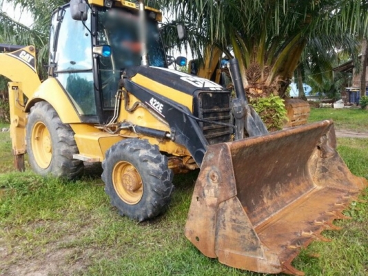 รถตัก CAT 422E  ตักหน้า , ขุดหลัง.   สนใจติดต่อ 081 - 6079515