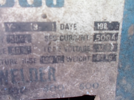 ตู้เชื่อม 500 แอมป์ ยี่ห้อ JASCO ทองแดงแท้ ขายถูก 8,000 ด่วน !!!!!!! ตู้เชื่อม 500 แอมป์ ยี่ห้อ JASCO ทองแดงแท้ ขายถูก 8,000 ด่วน !!!!!!!