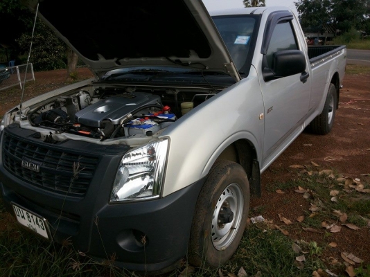 ***ขายแล้วครับขอบคุณ Truck2hand ขายตอนเดียวสวยๆสดเดิมบางกริ๊ป ใช้งานน้อย มือเดียวออกห้าง ISUZU SPARK EX D-MAX (Super Titanium) 2011 ปลายปี 53/10 เครื่องเดิมเกียร์เดิม 2.5 Ddi i-TEQ คอมมอลเรล ช่วงล่างสวยคัสซีสวยเดิมเต็ม ยางหน้าดียางหลังสวย พื้นปูกระบะ ภายใ