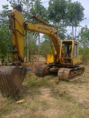 Mitsubishi MS110 = Komatsu PC120 สภาพพร้อมทำงาน ขายถูก