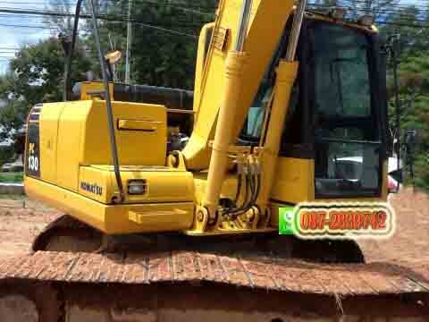 ขาย แบคโฮ KOMATSU PC130-8 เดินเครื่อง 5,5xx ชม.