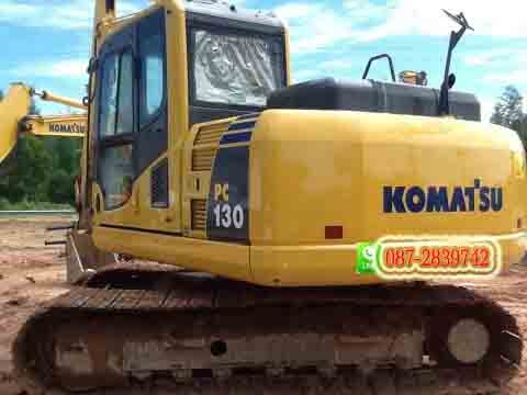 ขาย แบคโฮ KOMATSU PC130-8 เดินเครื่อง 5,5xx ชม.