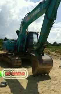 ขายดาว์น  แบคโฮ KOBELCO  ติดไลท์สำหรับหัวกระแทก