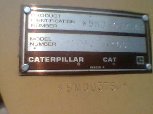 Catterpillar 140G 5MD SN:3xxx Up ตัวสุดท้ายก่อนขึ้น H จัดแนนท์ได้ครับ 1,000,000 บาท